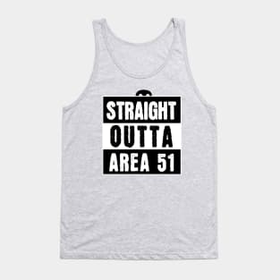 Sraight Outta Area 51 Tank Top